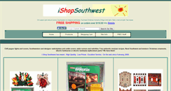 Desktop Screenshot of ishopsouthwest.com